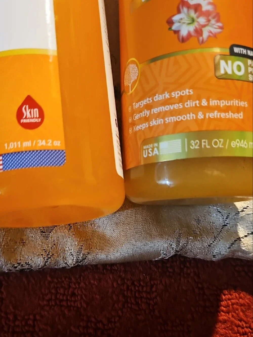 Brightening Turmeric & Ginger Body Wash - Orange